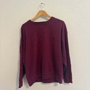 Alexander Julian Colours Vintage 90s Maroon Heavyweight Crewneck Sweatshirt